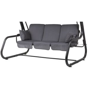 Dajar Rimini/Venezia hintaágy cserepárna. Szürke kültéri hinta ülőpárna. - Hintaágy kiegészítő