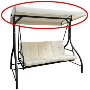 Rojaplast Paris hintaágy tartalék tetőhuzat, bézs - Hintaágy kiegészítő