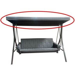 Rojaplast Madrid hintaágy tartalék tetőhuzat - szürke. Védje hintaágyát a naptól és az esőtől ezzel a tartós csere tetőhuzattal. - Hintaágy kiegészítő