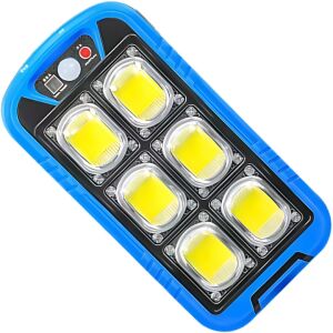 Napelemes töltőlámpa, 150 COB, S DEPOT®, teljesítmény 30 W, fényérzékelővel és mozgásérzékelővel, távirányítóval