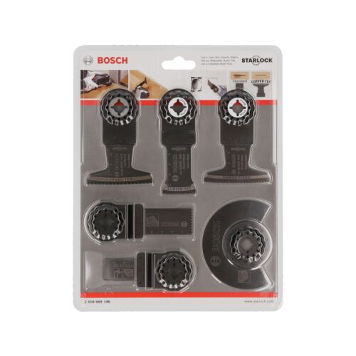 BOSCH Akkus többfunkciós géphez 9 részes Starlock készlet (fa, fém) 118142178