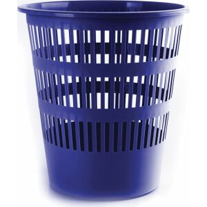 DONAU 12-litarska plava plastična košara za papir - Kanta za smeće