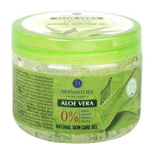 Dermaflora 0% aloe vera gél 300 ml 125275672 - Gyógynövény krém