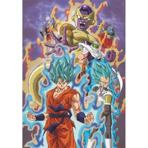 Imagine puzzle Dragon Ball Super cu Goku, Vegeta și Frieza - Clementoni Puzzle