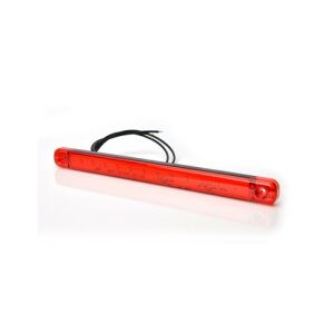 Stop de frână LED roșu pentru autoturisme și camioane, 721 W97.5, 12V-24V - Lumini auto