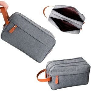 Cestovná Kozmetická Taška - Šedá - 9x25 cm 118180009 - Móda&obliekanie