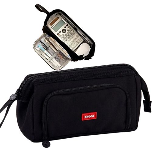 TUBA ceruzarendező, fekete, poliészter, 22x12x9,5 cm 118180192