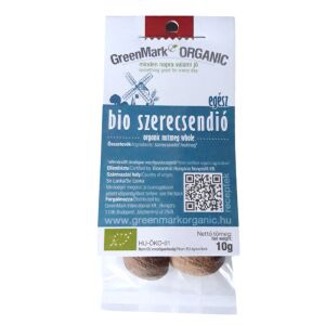 Greenmark bio szerecsendió egész 10 g 125275323 - Tartós élelmiszer