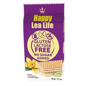 Lea life mini vaníliás ostyaszelet hozzáadott cukor-, glutén-, laktóz nélkül 48 g 125276426 - Ostya & Nápolyi