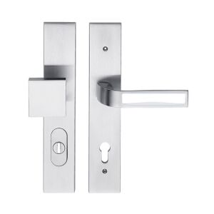 TWIN VISTA HTSI DEF PZR/CH-SAT 92mm ajtókilincs garnitúra, szatén króm kivitel, PZ zár típus - Twin