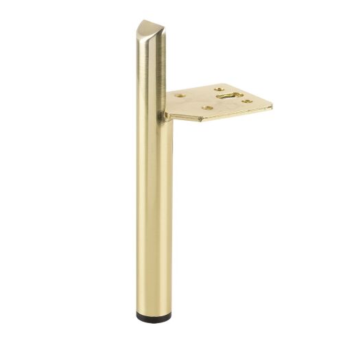 StrongLegs FS018 bútorláb, 150mm, arany szálcsiszolt - Bútorláb
