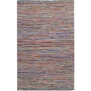 Bakero Calgary 120x180 cm Baumwollteppich in Weiß und Multicolor. - Innenarchitektur