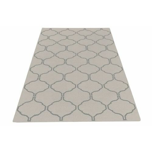 Bakero Kelim Daniela bézs szőnyeg, 155x240 cm, marokkói mintával