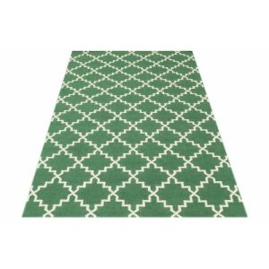 Bakero Kelim Eugenie zöld szőnyeg marokkói mintával, 155x240 cm - Bakero