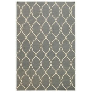 Bakero Kelim Madison ezüst szőnyeg marokkói mintával, 155x240 cm - Bakero