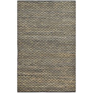 Bakero Charlotte 5030 schwarzer Jute-Teppich, 120x180 cm - Innenarchitektur