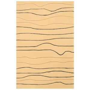Bakero Tufting 12 bézs szőnyeg modern hullám mintával, 170x240 cm - Bakero