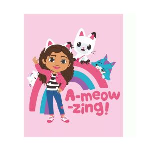 Gabi babaháza szivárványos polár takaró 100x140 cm - Homyl