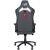 Back view of ASUS ROG Chariot X Core gaming chair in black and grey