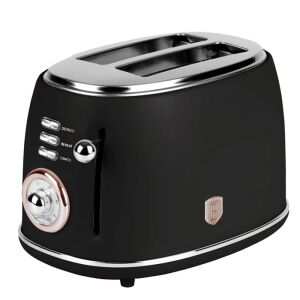 Berlinger Haus BH/9517 Black and Rosegold 2-Slice Toaster - Toaster
