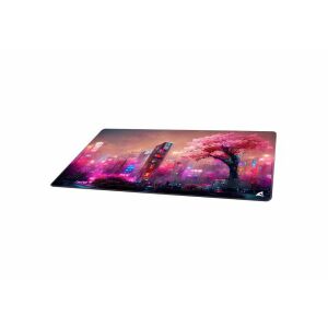 Sharkoon SKILLER SGP40 D4 Gaming Egérpad 1000 x 500mm - Neon Rózsaszín mintás (4044951042517)