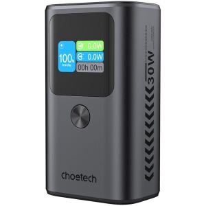 ChoeTech 10,000mAh PD30W 3Ports and TFT Display Power Bank (B701)
