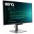 Angled view of BenQ 31.5 inch 4K UHD IPS LED Monitor displaying code