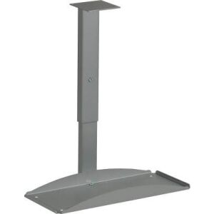 MILADESIGN ST103R ezüst monitor állvány, állítható magasságú, asztalra vagy íróasztalra - Miladesign