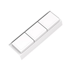 GOLLINUCCI Fürdőszobai rendszerező tartozékkal 400 mm mélységhez, fehér 122x372x 118305745 - Gardrób rendszerező