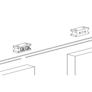 TERNO Sínrögzítő - Kétcsavaros - S.87 118305767 - Terno