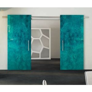 K-TERNO Diva Fluid Tolóajtó Vasalat - 2 Ajtó, 6m Sín, Ezüst 118305951 - Tolóajtó szerelvény