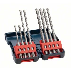 BOSCH 2607019903 8dílná sada vrtáků do kladiv SDS plus-3, Tough Box 5–10 mm 118308011 - Bosch Fúrószár
