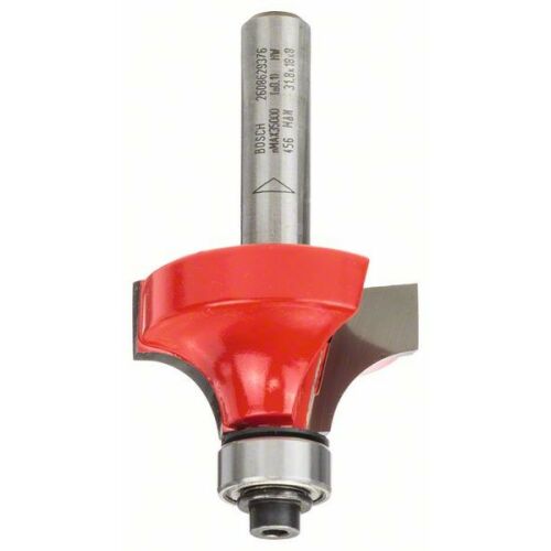 Bosch 2608629376 Expert 8 mm-es Zaoblovací fréza, 31,75 mm átmérő, 9,5 mm sugarú, 18 mm hosszúságú, 60 mm vágási mélység - Marófej