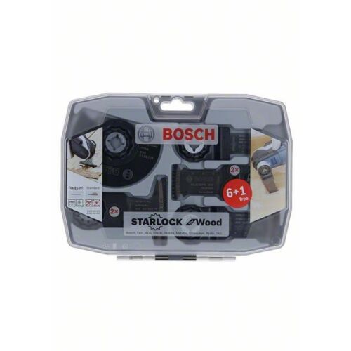Bosch Starlock Wood 7 részes multifunkciós szerszám penge készlet, 2608664623 - Multifunkciós szerszám kiegészítő