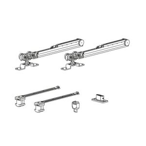 TERNO Tolóajtó Vasalat - 80kg, 1 Ajtó 118309894 - Terno