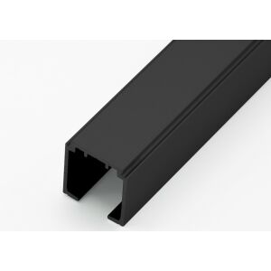 TERNO Felső Vezető - Alumínium - 1280/A - 3m - Fekete 118311414 - Ajtó