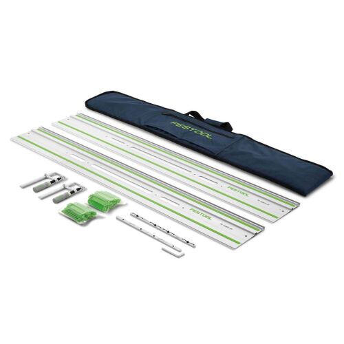 Festool FS 1400/2-KP-Set vezetősín rendszer pontos vágásokhoz, két sínnel, bilincsekkel és hordtáskával - Festool