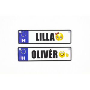 Dekor Rendszám Neves Mini 118311551 - Vicces ajándék