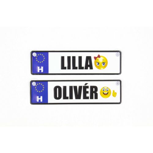 Dekor Rendszám Neves Mini 118311551