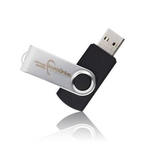 Imro USB-Speicherstick, USB 2.0, 16 GB, Schwarz