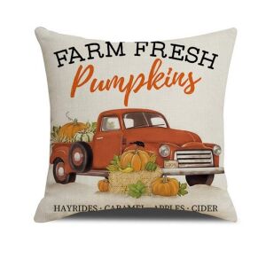 Obliečka na vankúš Flamenco Mystique 45x45cm s jesennou BOHO potlačou, 100% polyester, hmotnosť 77g 118321387 - Poťahy na vankúše