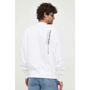 Calvin Klein Jeans férfi fehér hosszú ujjú póló grafikus nyomattal - Calvin Klein