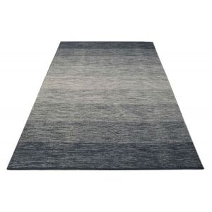 Bakero Kelim Denver marineblauer Teppich, 160x230 cm, flachgewebter Baumwollteppich - Innenarchitektur