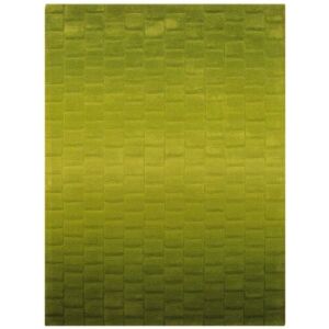 Зелен килим Bakero Skyline 1052-06, 170x240 см, текстуриран модел - Декорация