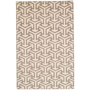 Koberec Bakero Kelim Modern 305 sivý s geometrickým vzorom, 120x180 cm - Bakero