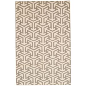 Bakero Kelim Modern 305 szürke szőnyeg geometrikus mintával, 155x240 cm - Bakero