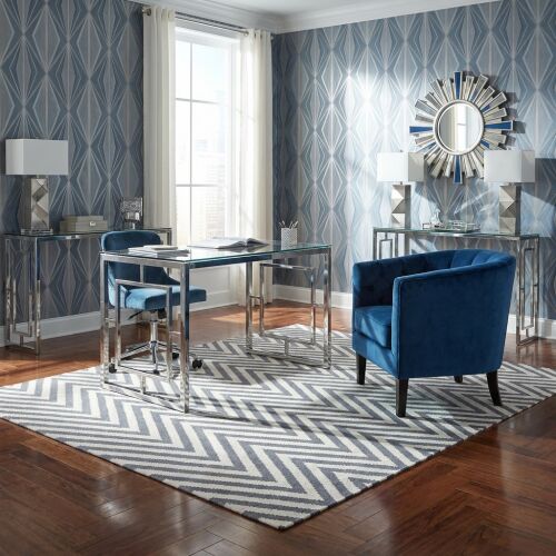 Bakero Kelim Zig Zag light blue Szőnyeg (120x180 cm) 178606166 - Bakero