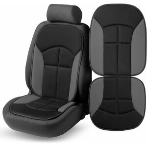 WALSER Novara prémium autós ülésvédő, szürke-fekete design - Nonbrand Autó üléshuzat