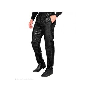 Party nadrág csillogó fekete színű férfi jelmez L-es méretben 118327604 - Widmann