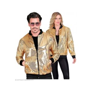 Party kabát csillogó felső arany színű unisex felnőtt jelmez XXL-es méretben 118327975 - Öltözködés kiegészítő